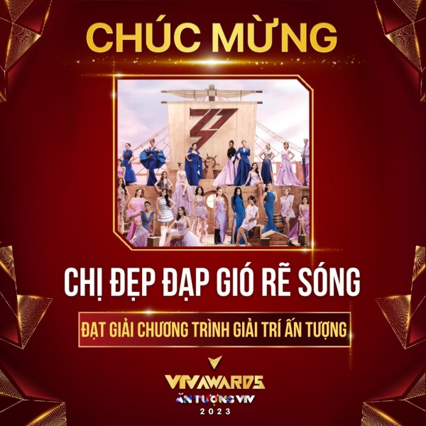 "Chị đẹp đạp gió rẽ sóng" làm nên chuyện tại VTV Awards 2023