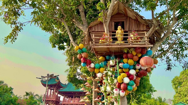 Chùa Lầu - dấu ấn kiến trúc độc đáo vùng Bảy Núi Chùa Lầu - dấu ấn kiến trúc độc đáo vùng Bảy Núi