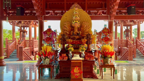 Chùa Lầu - dấu ấn kiến trúc độc đáo vùng Bảy Núi Chùa Lầu - dấu ấn kiến trúc độc đáo vùng Bảy Núi