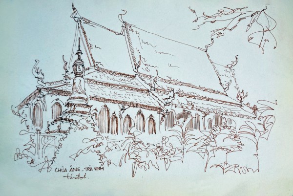 Chùa Âng, nơi được rắn và chim thần bảo vệ Chùa Âng, nơi được rắn và chim thần bảo vệ