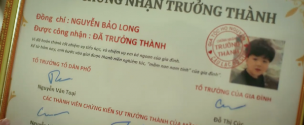 Gia đình mình vui bất thình lình - Tập cuối: Long tự hào khoe gia đình hạnh phúc trong lễ trưởng thành
