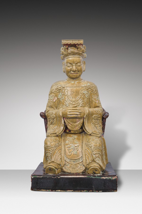 Gốm Sài Gòn xưa kể chuyện: Khám phá bộ tượng thờ 3 quyền năng thiên, địa, thủy