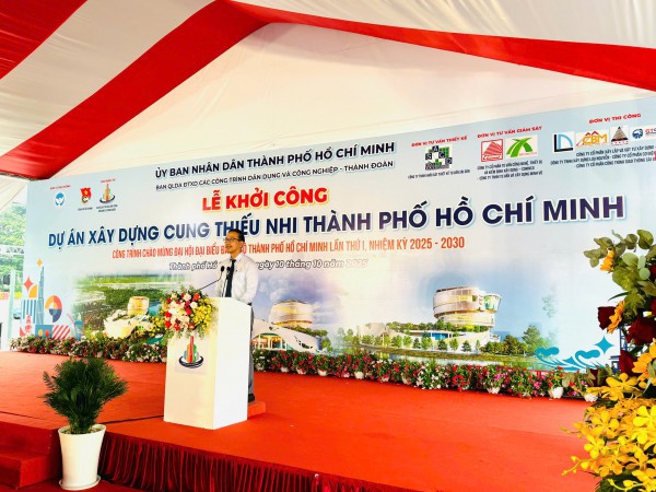 Khởi công Cung thiếu nhi TP.HCM 1.124 tỉ đồng Khởi công Cung thiếu nhi TP.HCM 1.124 tỉ đồng