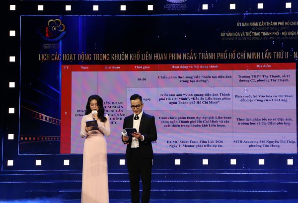 Liên hoan Phim ngắn TP.HCM lần II mở cơ hội cho tài năng điện ảnh trẻ