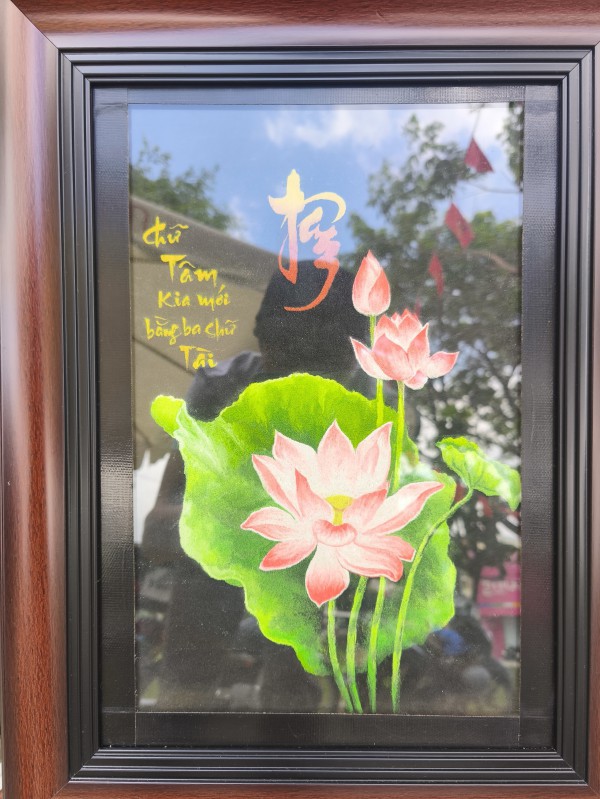 Mê mẩn với tranh cát của Dũng