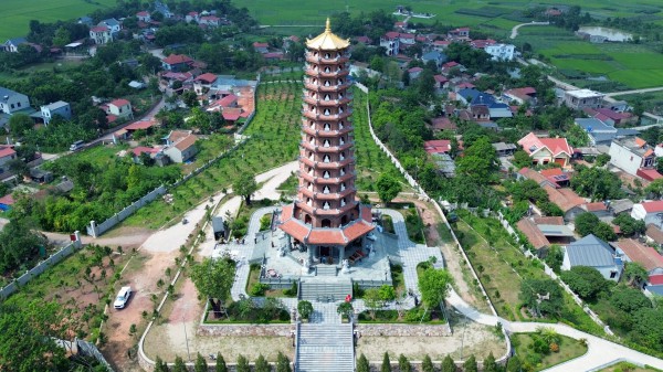 Ngôi chùa 350 tuổi ở Bắc Giang trước ngày cung nghinh xá lợi Phật