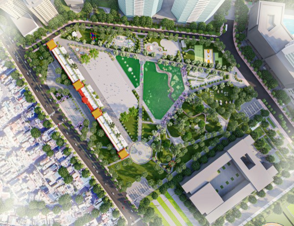 TP.HCM xây công viên khu trường đua Phú Thọ gần 100 tỉ đồng