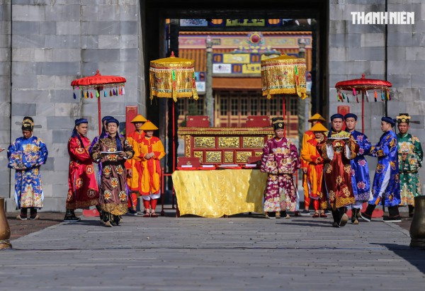 Tái hiện lễ Ban sóc triều Nguyễn, khởi động Festival Huế 2026