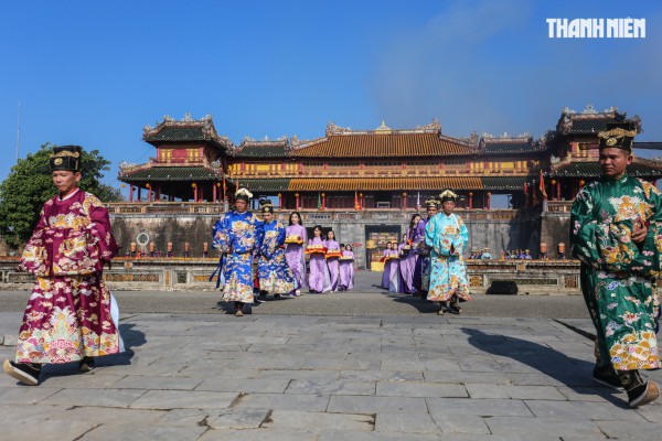 Tái hiện lễ Ban sóc triều Nguyễn, khởi động Festival Huế 2026