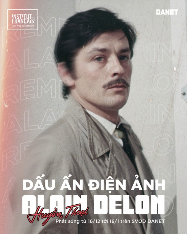 Tháng phim tôn vinh huyền thoại điện ảnh Alain Delon