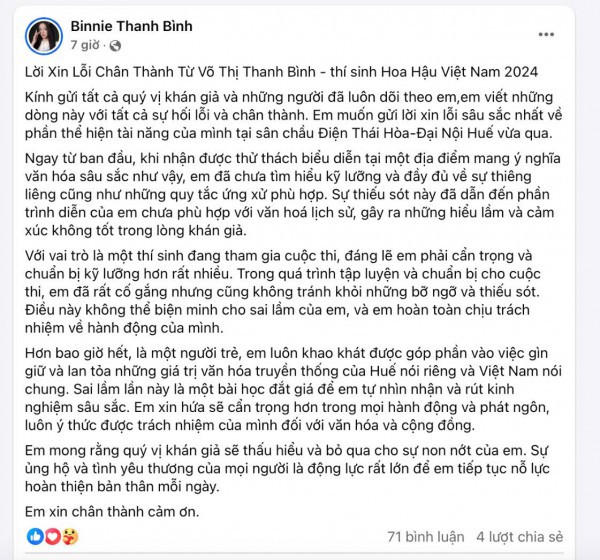 Thí sinh hoa hậu biểu diễn tại điện Thái Hòa: Bài học về tôn nghiêm di sản
