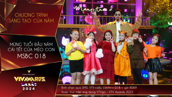 VTV Awards 2023: 7 đề cử tranh giải hạng mục Chương trình sáng tạo của năm