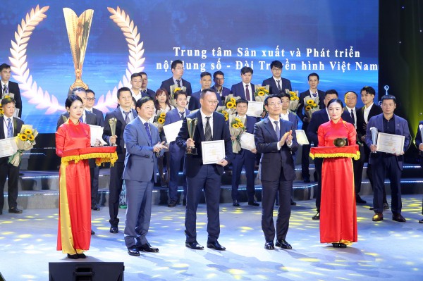 VTVGo nhận giải Vàng tại Giải thưởng Sản phẩm công nghệ số Make in Viet Nam 2023