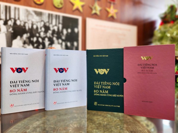Đài Tiếng nói Việt Nam ra sách kỷ niệm 80 năm thành lập