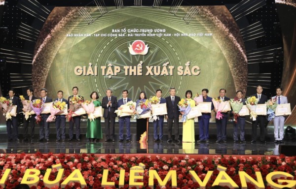 Đài Truyền hình Việt Nam đoạt giải A Giải Búa liềm vàng năm 2023