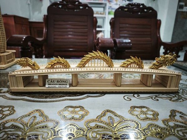 Đẹp ngỡ ngàng mô hình bằng tăm tre Đẹp ngỡ ngàng mô hình bằng tăm tre