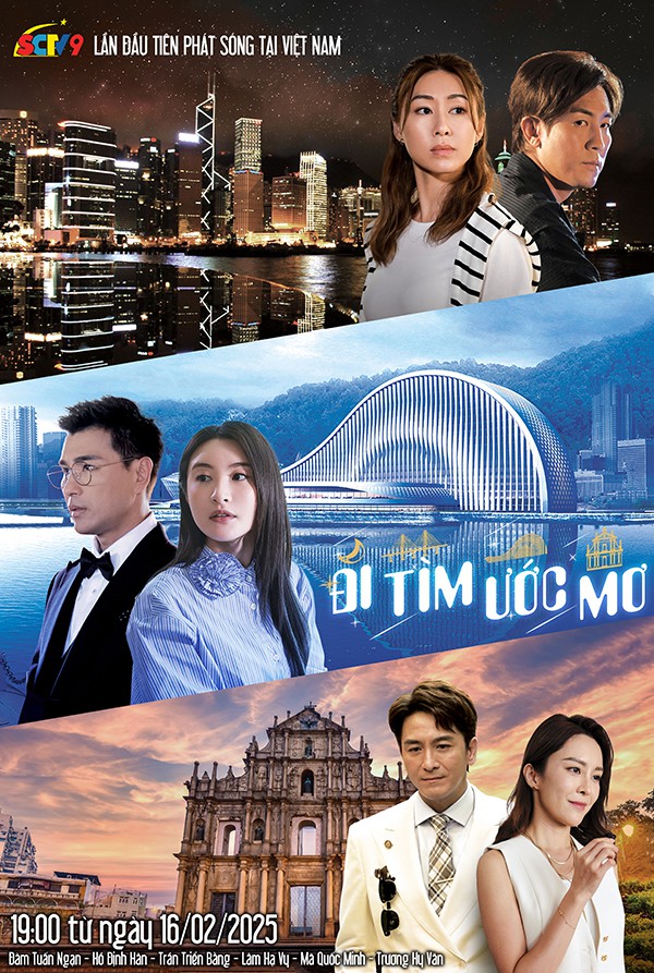 Đi tìm ước mơ - SCTV9 lần đầu tiên phát sóng tại Việt Nam