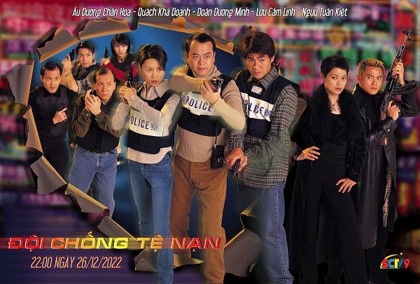”Đội chống tệ nạn”: Phim phá án nổi tiếng của TVB
