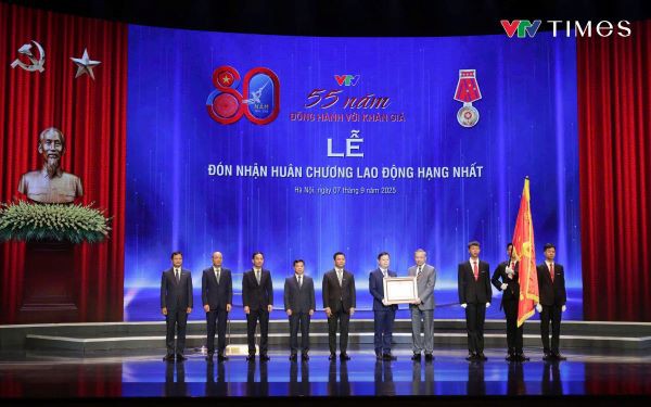 Hành trình VTV 55 năm rạng rỡ: Từ chương trình truyền hình đầu tiên đến vinh dự đón nhận Huân chương Lao động hạng Nhất