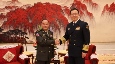 Campuchia - Trung Quốc nhất trí tăng cường hợp tác về quân sự