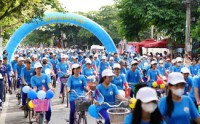 Ngày hội đạp xe Vì hòa bình: VĐV mang 'xe cưng' vài trăm triệu đồng tới tranh tài