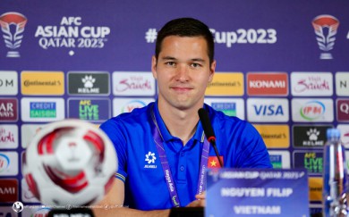 Thủ môn Nguyễn Filip tin đội tuyển Việt Nam sẽ đạt được mục tiêu 3 điểm trước Indonesia