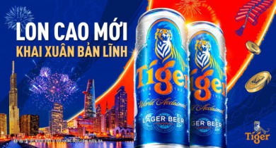 Tiger Beer ra mắt sản phẩm mới dịp Tết 2024
