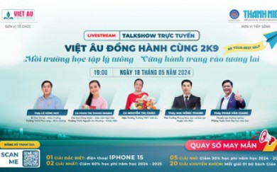 Trường THPT Việt Âu tổ chức chương trình livestream tư vấn trực tuyến tuyển sinh lớp 10