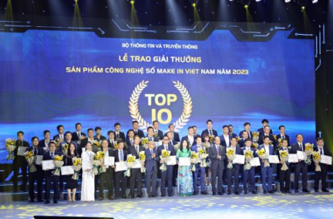 SafeGate đạt giải thưởng sản phẩm công nghệ số xuất sắc Make in Viet Nam năm 2023