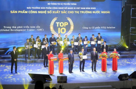 Vinh danh 43 sản phẩm đạt Giải thưởng Sản phẩm công nghệ số Make in Viet Nam năm 2023