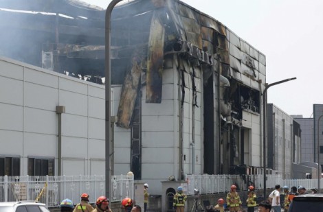 22 người thiệt mạng trong vụ cháy nhà máy pin lithium ở Hàn Quốc