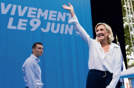 Bầu cử Quốc hội châu Âu: Đảng cực hữu “Tập hợp quốc gia” đang dẫn đầu tại Pháp