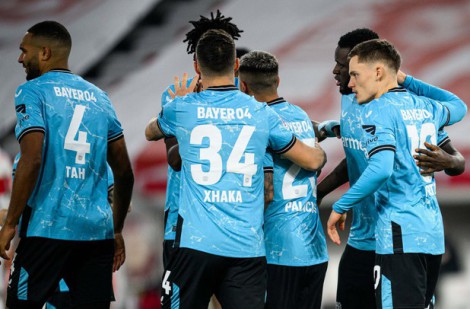 Europa League: Bayer Leverkusen hướng tới thành tích toàn thắng tại bảng H