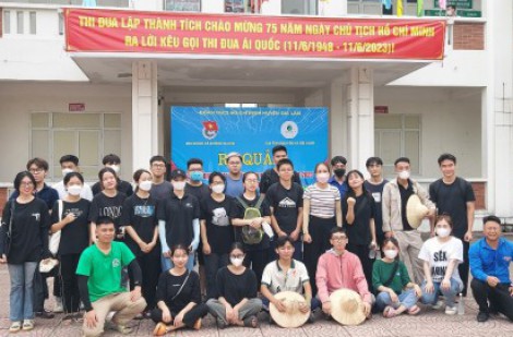 Hà Nội: Câu lạc bộ tình nguyện Hà Nội Xanh – Ra quân chiến dịch tình nguyện hè năm 2023