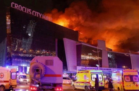 IS thừa nhận đứng sau vụ tấn công trung tâm thương mại Crocus ở Nga