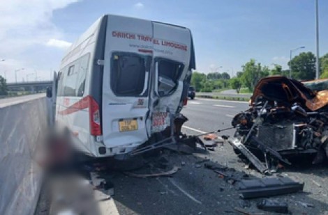 Khởi tố điều tra vụ tai nạn trên cao tốc Hà Nội - Hải Phòng khiến 2 người chết