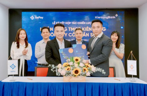 KienlongBank ký kết hợp tác chiến lược với SePay