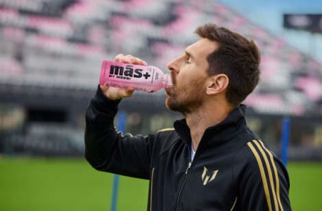 Messi thành lập thương hiệu… nước giải khát