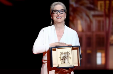 Minh tinh Meryl Streep nhận Cành cọ vàng danh dự tại LHP Cannes 2024