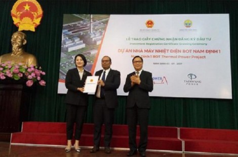 Nhà máy nhiệt điện Nam Định 1 có nguy cơ bị đưa ra khỏi quy hoạch