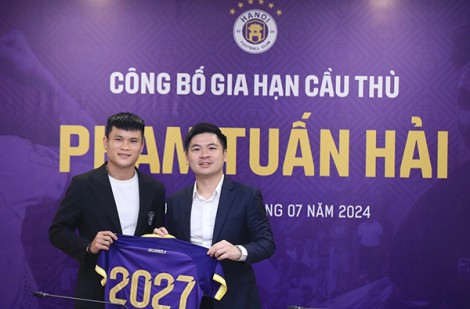 Phạm Tuấn Hải được CLB Hà Nội ký tiếp 3 năm, sắp ra nước ngoài thi đấu