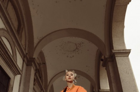 Quỳnh Anh Shyn gây ấn tượng mạnh tại Milan Fashion Week