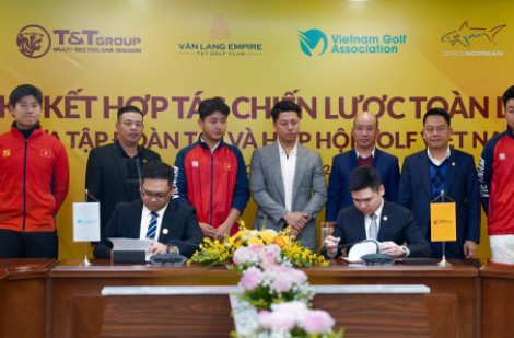 T&T Group hợp tác với Hiệp hội Golf Việt Nam khánh thành Học viện T&T Golf Academy