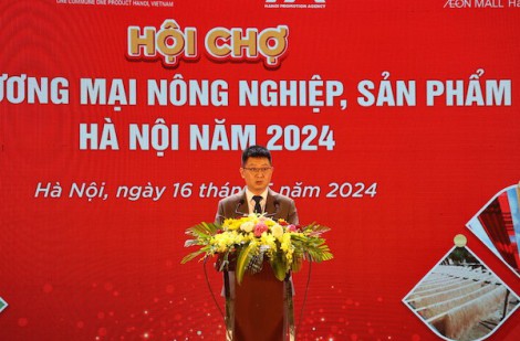 Trên 1500 dòng sản phẩm nông sản tham gia Hanoi Agriculture Fair 2024