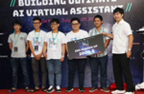 Trường ĐH Duy Tân đoạt giải nhì Hackathon Vietnam AI Grand Challenge 2019 khu vực miền Trung