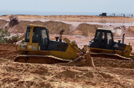 Vì sao 2 Bộ từ chối giám định nguyên nhân sạt lở mỏ titan ở Bình Thuận?
