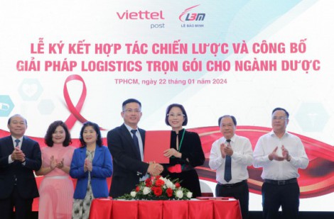 Viettel Post và Lê Bảo Minh hợp tác công bố giải pháp Logistics trọn gói cho ngành dược