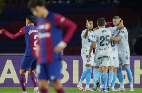 Vòng 16 La Liga: Hiện tượng Girona thắng thuyết phục Barcelona