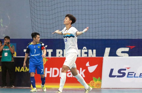 Vòng 9 giải futsal HDBank VĐQG 2024: Thái Sơn Nam TP.HCM đánh bại Sahako