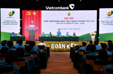 Đại hội Công đoàn Vietcombank lần thứ VI, nhiệm kỳ 2023 – 2028 thành công tốt đẹp